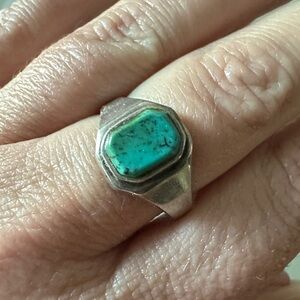 Silver Turquoise Ring